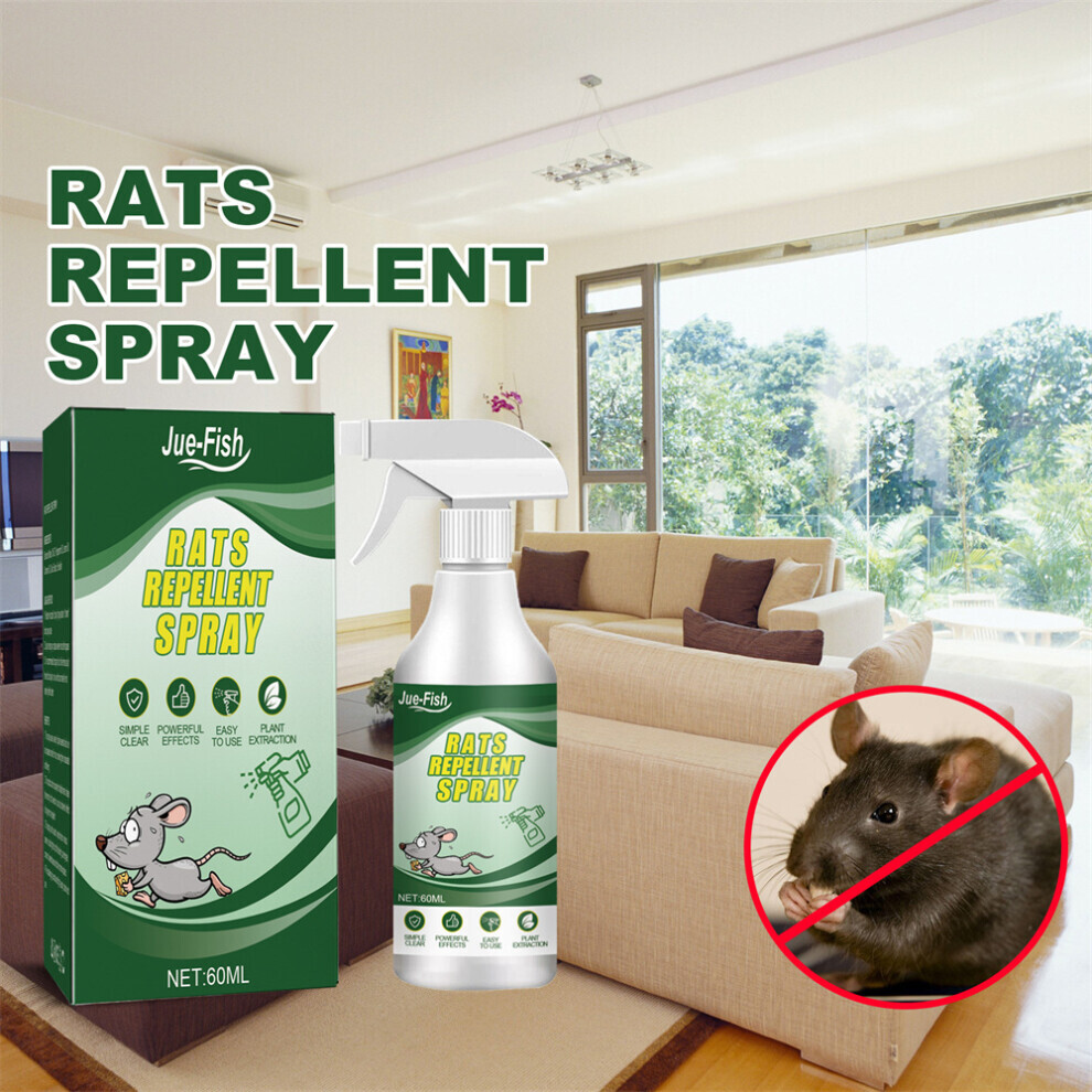 Mouse Repellent Spray Rat Spray Peppermint Oil Natural Mice Repellent Perfect Alternative to Traps Bait