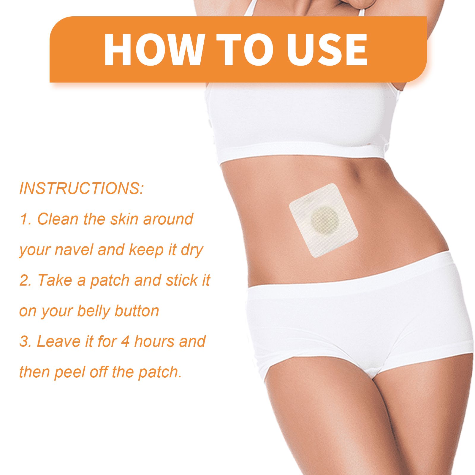 Body Shaping Patch For Firming And Daily Body Care With Herbal Extracts