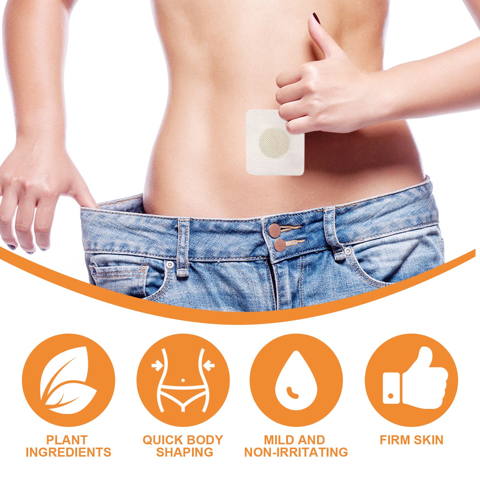 Body Shaping Patch For Firming And Daily Body Care With Herbal Extracts