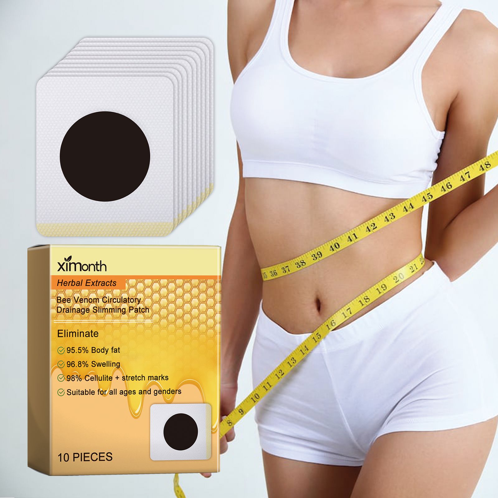 Body Shaping Patch For Firming And Daily Body Care With Herbal Extracts