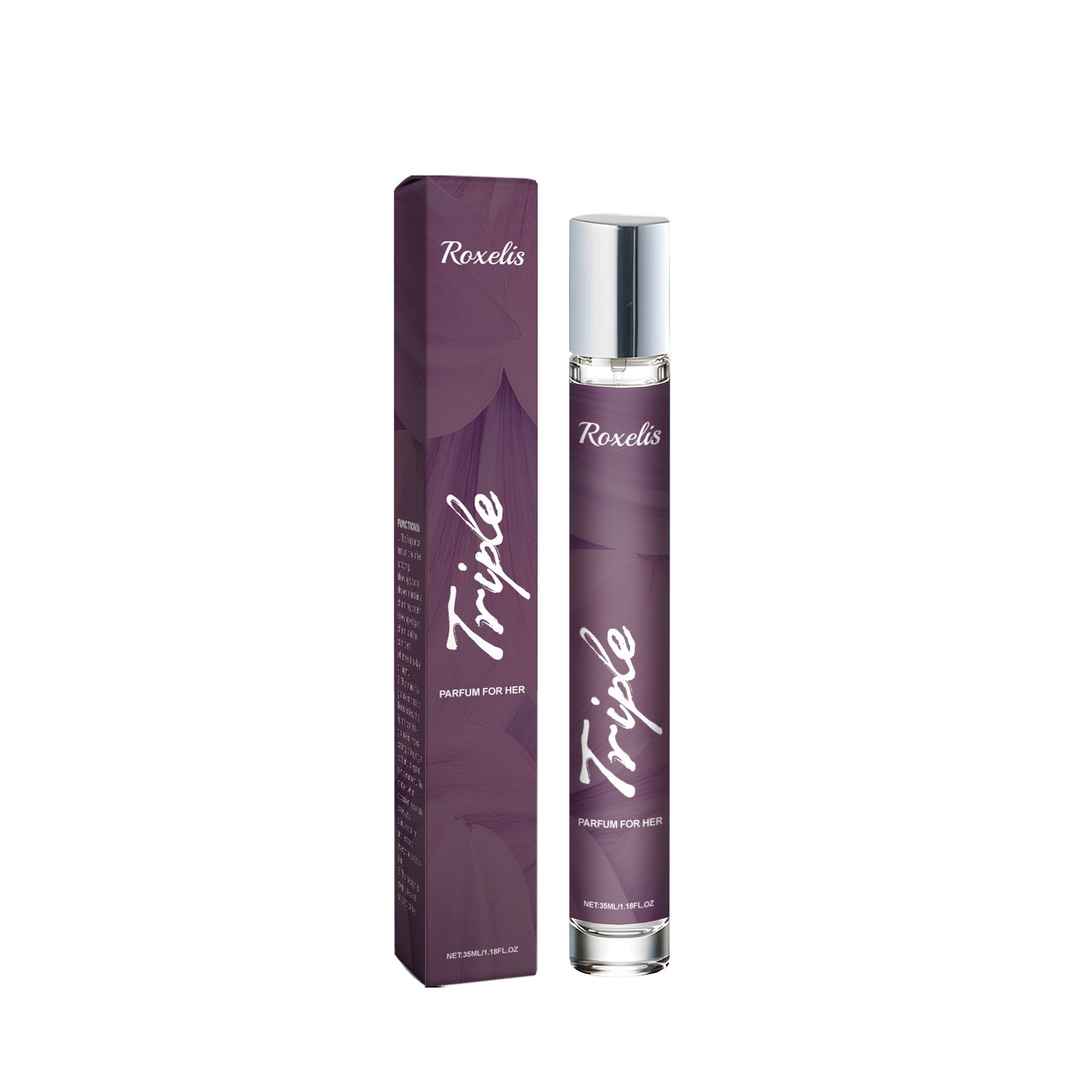 Women Charm Perfume Rose Lavender Fresh Long Lasting Portable For Daily Wear