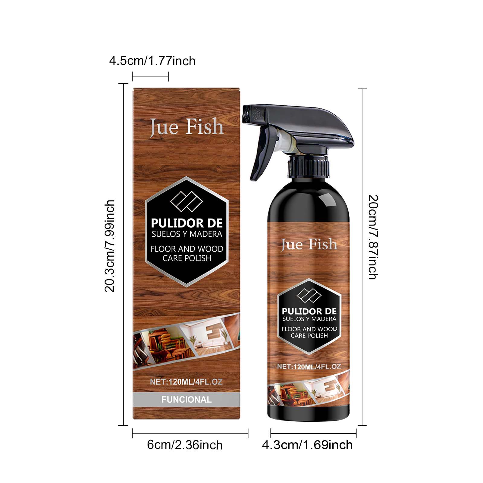 Wood Floor Care Spray Polyethylene Wax For Cleaning And Natural Shine Daily Maintenance