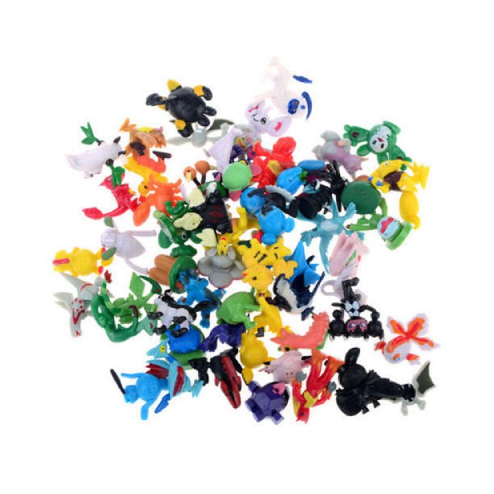 24PCS Cute Pokemon Go Mini Random Wholesale Lots Pearl Figures New for Kids Toy