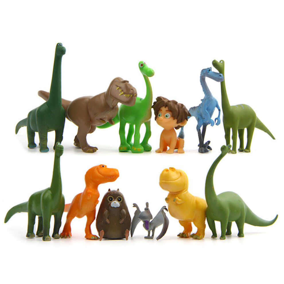 12pcs/lot The Good Dinosaur Arlo Figure Toy Model