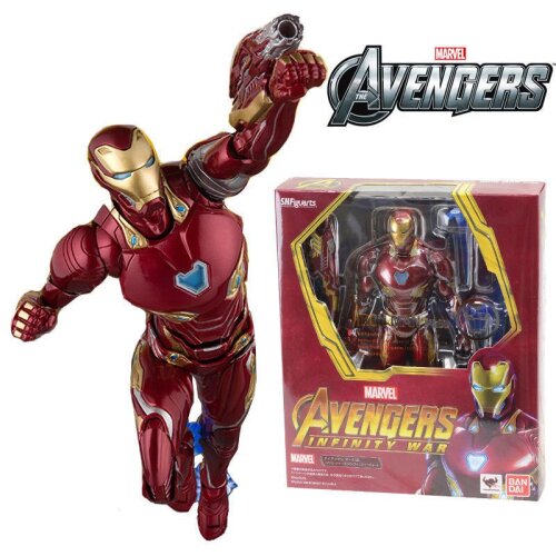 S.H.Figuarts Marvel Avengers Infinity War IRONMAN Mk 50 Action Figure New 16cm