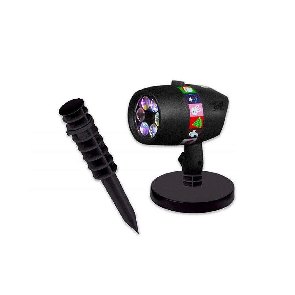 Christmas Projector Lights LED Projection Lamp with 12 HD Slides Patterns IP65 Waterproof Remote Control New Year Gift Easter Birthday Xmas Party Home Indoor Decorations