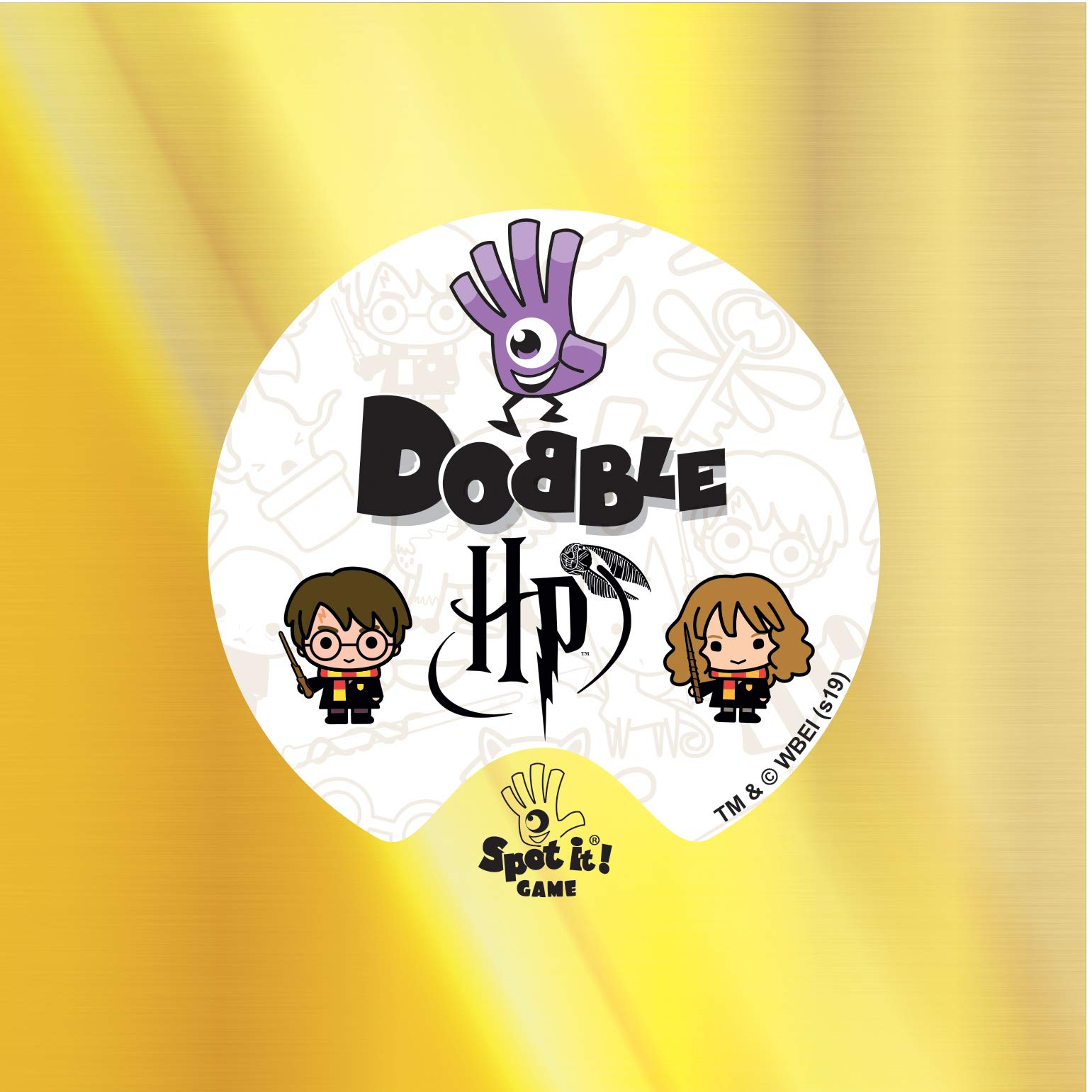 Board Game Dobble Harry Potter Italian Edition Party Family Card Game Christmas Gifts for Adults and Children Ages 6 and Up  2 to 8 Players 15 Minutes Playing Time