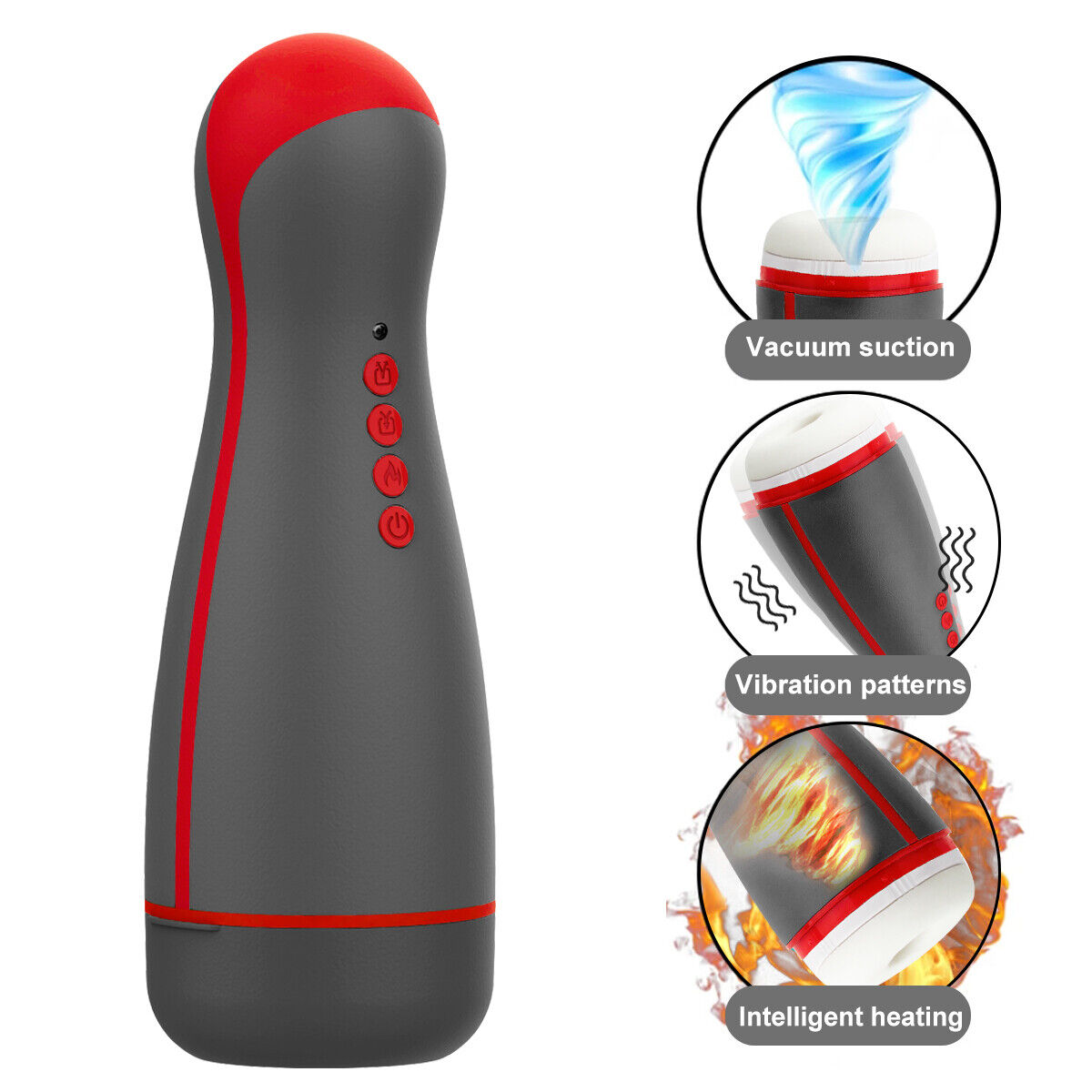 Automatic Sex Machine Male Masturbaters Cup Stroker Sex Toy Intelligence Heating Strong Sucking USB Charging A Penis Trainer Vagina Cup for Man