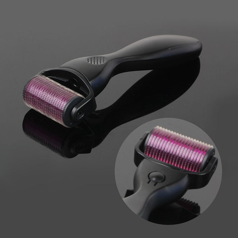 (0.2mm) Microneedles Derma Roller DRS1200 Titanium Needles Microneedling For Therapy Skin Rejunvenation Remove Dark Circles Skin Care Hair Loss Treatment Home Use