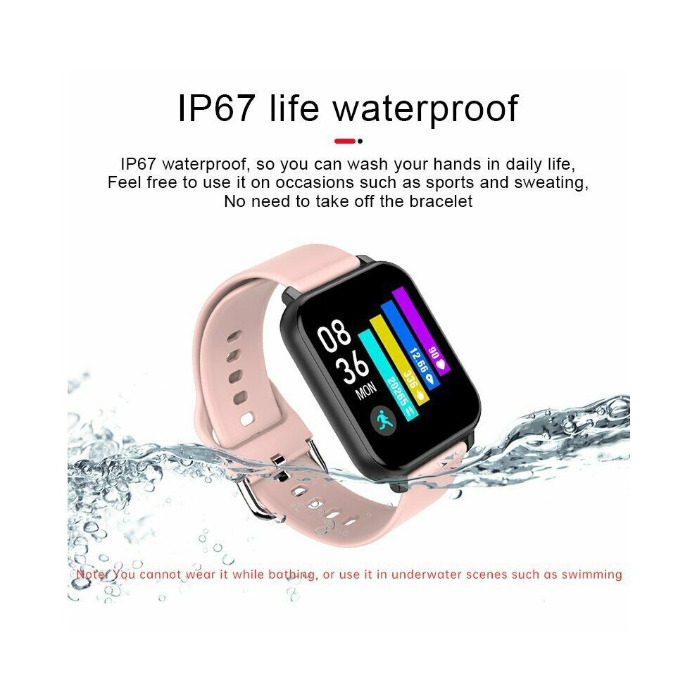 Smart Watch Womens Bluetooth Watch Fitness Tracker Heart Rate
