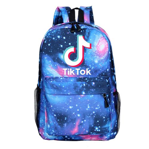 Tik Tok Backpack Galaxy Shoulder Bag Schoolbag Rucksack Boys Girls New Term Gift
