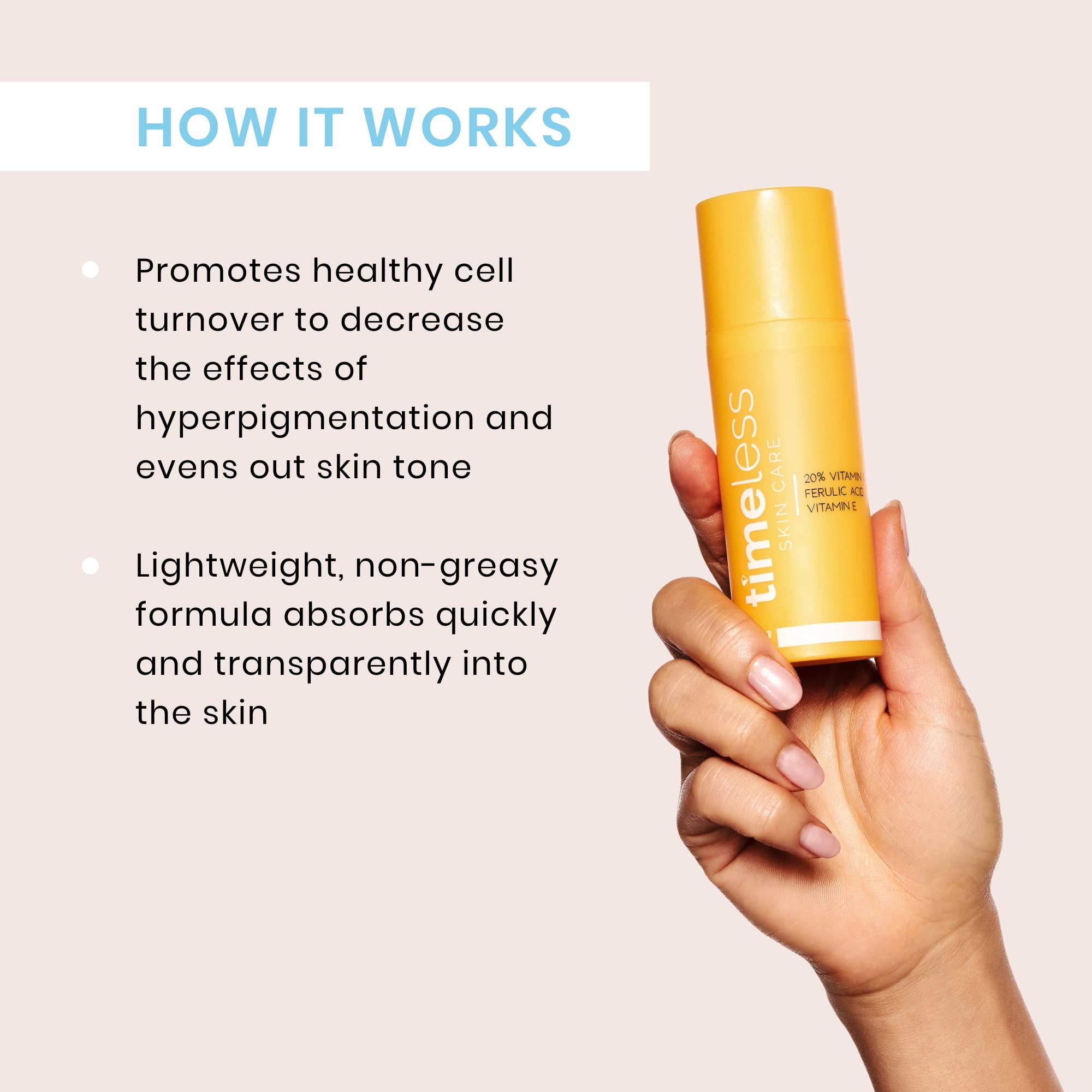 Timeless 20 Percent Vitamin C Plus E Ferulic Acid Serum FOR Unisex Skin Care