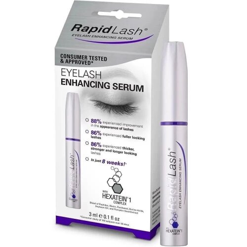 RapidLash Eyelash Enhancing Serum for Thicker Stronger Fuller and Longer Looking LashesScientifically Inspired Conditioning and Moisturising Formula