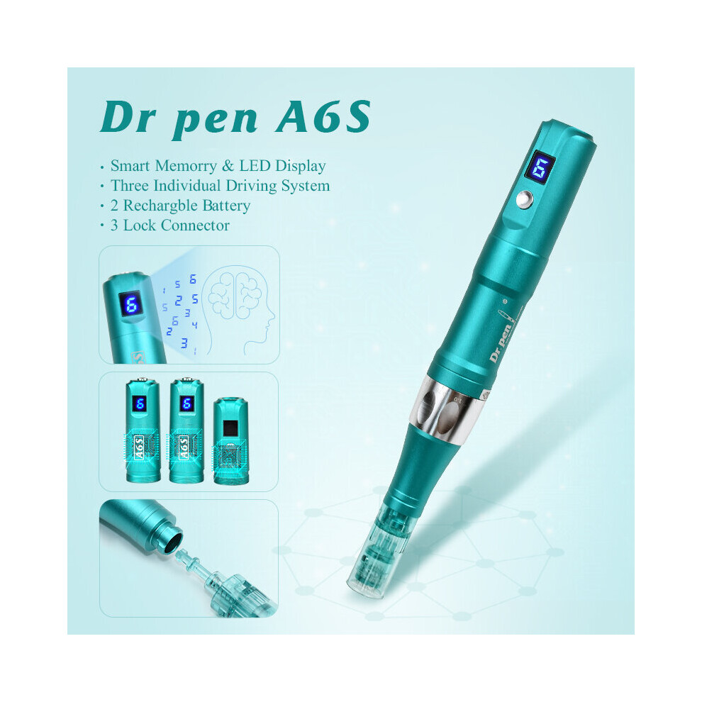 (1 Set Dr.pen A6s Pen) Dr. Pen Ultima A6S Professional Microneedling Pen