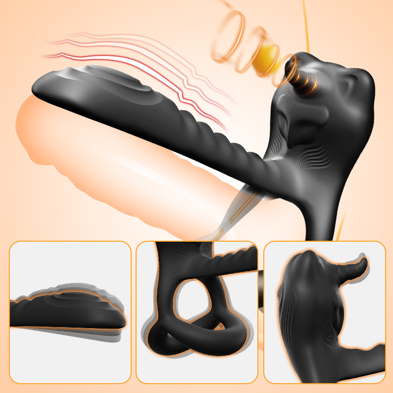 Vibrator Ring Male Lock Ring Vibrator Male And Female Sex Toys Stimulator Remote Control Sex Adult Supplies