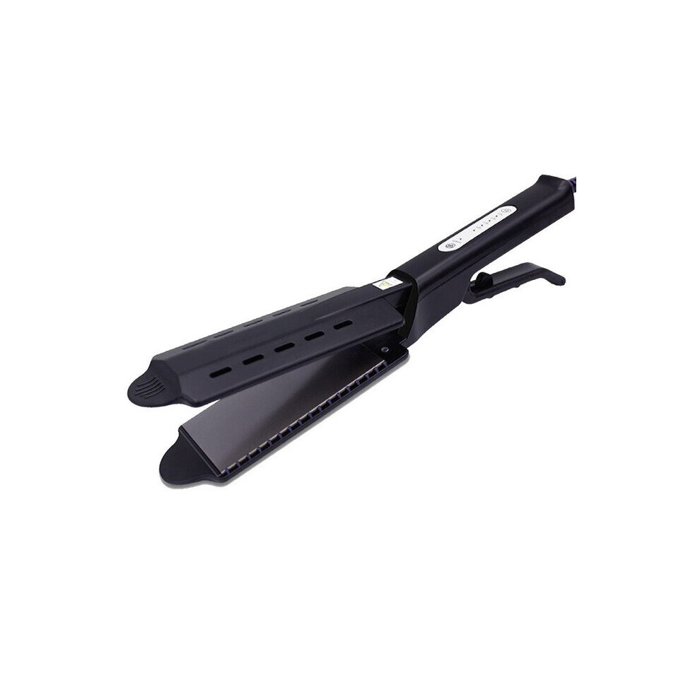 Ceramic Tourmaline Ionic Flat Iron Hair Straightener, Steam Electric Splint Hair Straighteners