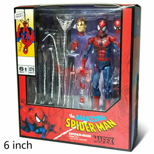 Marvel Spider-man Amazing Comic Version 6 Action Figure 075 Toys Gift