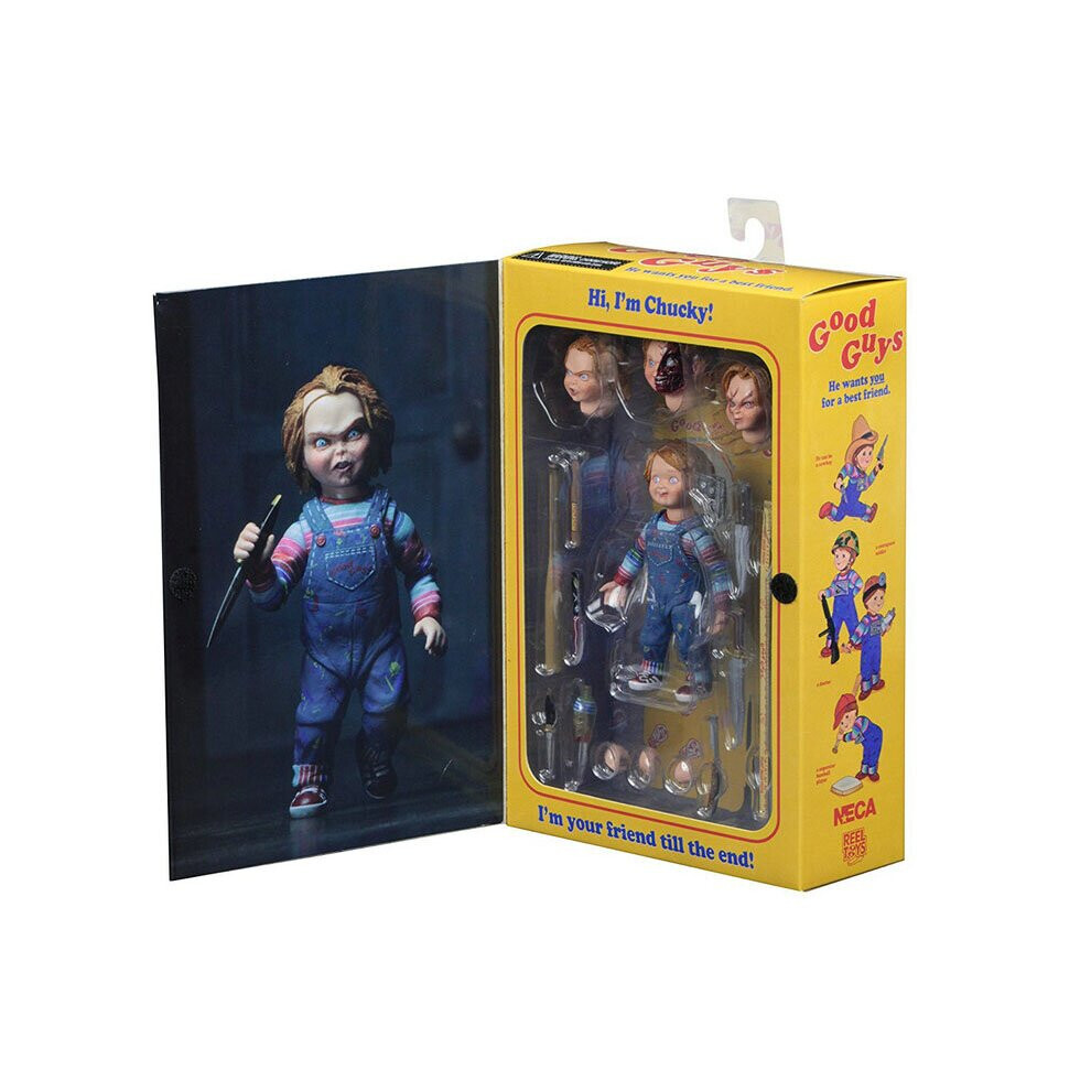 NECA Childs Play Good Guys Ultimate Chucky PVC Action Figure Collectible Model Toy 4