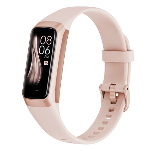 Smart Bracelet Wristband 1.1 Inch Heart Rate Waterproof Body Temperature Fitness Tracker Band