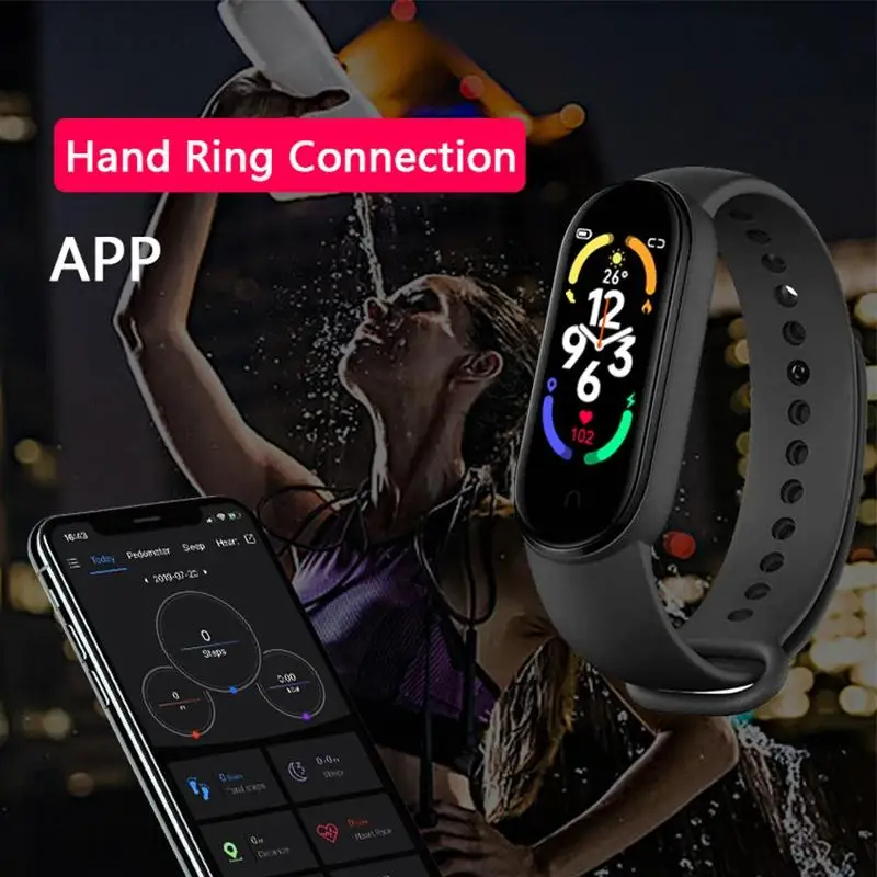 Smart Watch Smartband Heart Rate Smartwatch Fitness Tracker Blood Pressure Sport Bracelet for Men Women