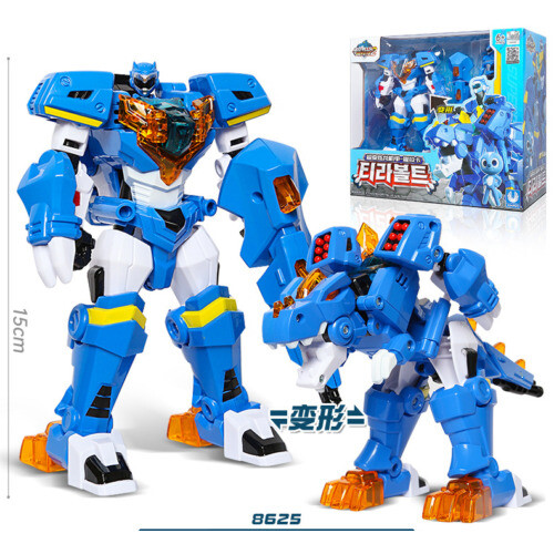 (Type D) Miniforce Super Dino Power 2 Mecha Ranger Set Mini Figure Robot-Bolt Toys Gift