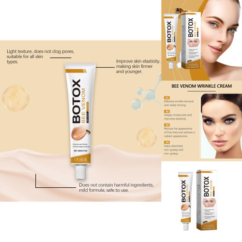 Bee Venom Ouhoe Hydrating Facial Cream Luxurious Moisturizing And Brightening Skin Treatment