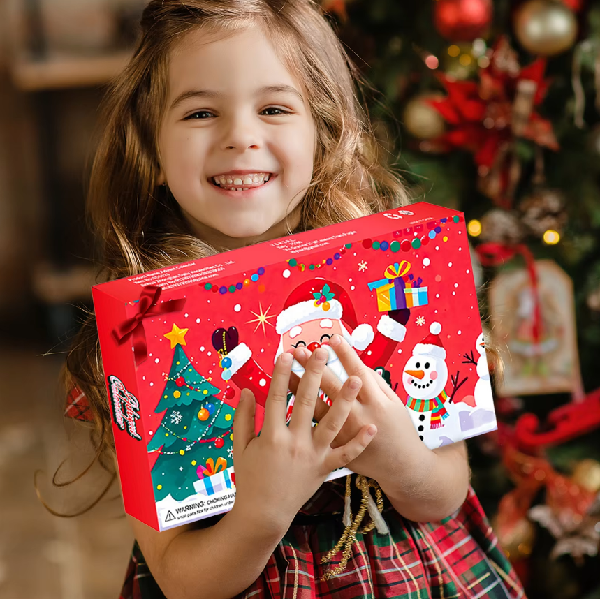 Christmas Countdown Calendar Building Blocks Toys For Kids Minecraft Minifigures Advent Calendar Surprise Gifts Blind Box For Children Fans