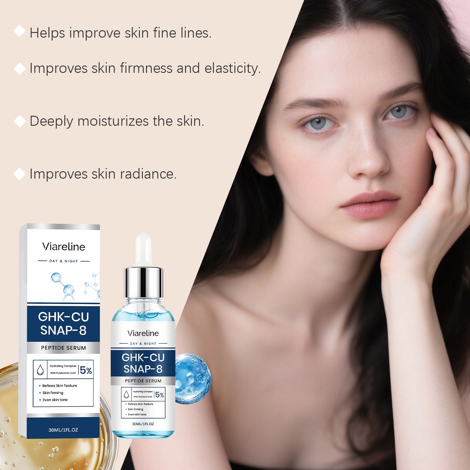 Facial Essence For Lightweight Hydration Moisturizing And Refreshing Skin Care Treatment