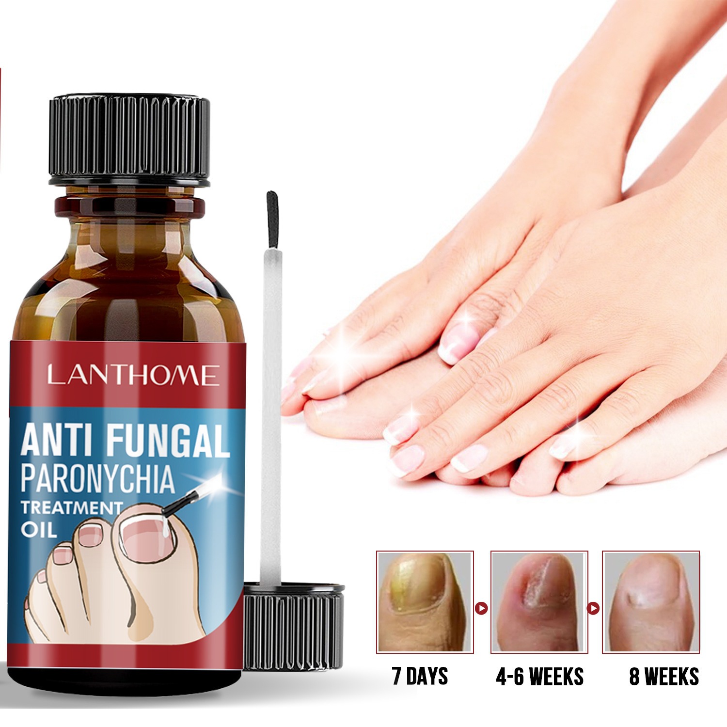 Lanthome Fungal Nail Renewal Treatment For Nail Health Strengthening And Care Solution 10ml