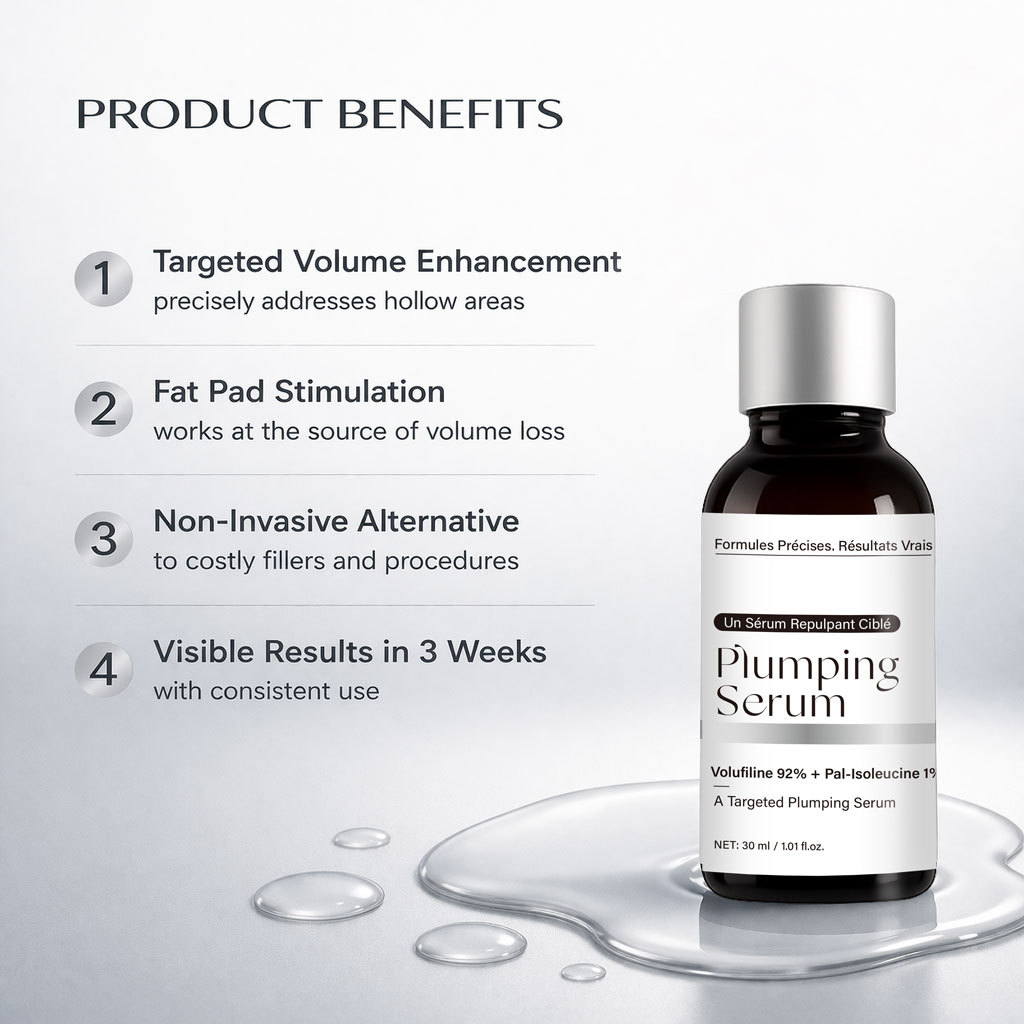 Vilophylline 92% Pal-Isoleucine 1% Essence Anti Ageing Firming Rejuvenating Serum for Daily Skin Care