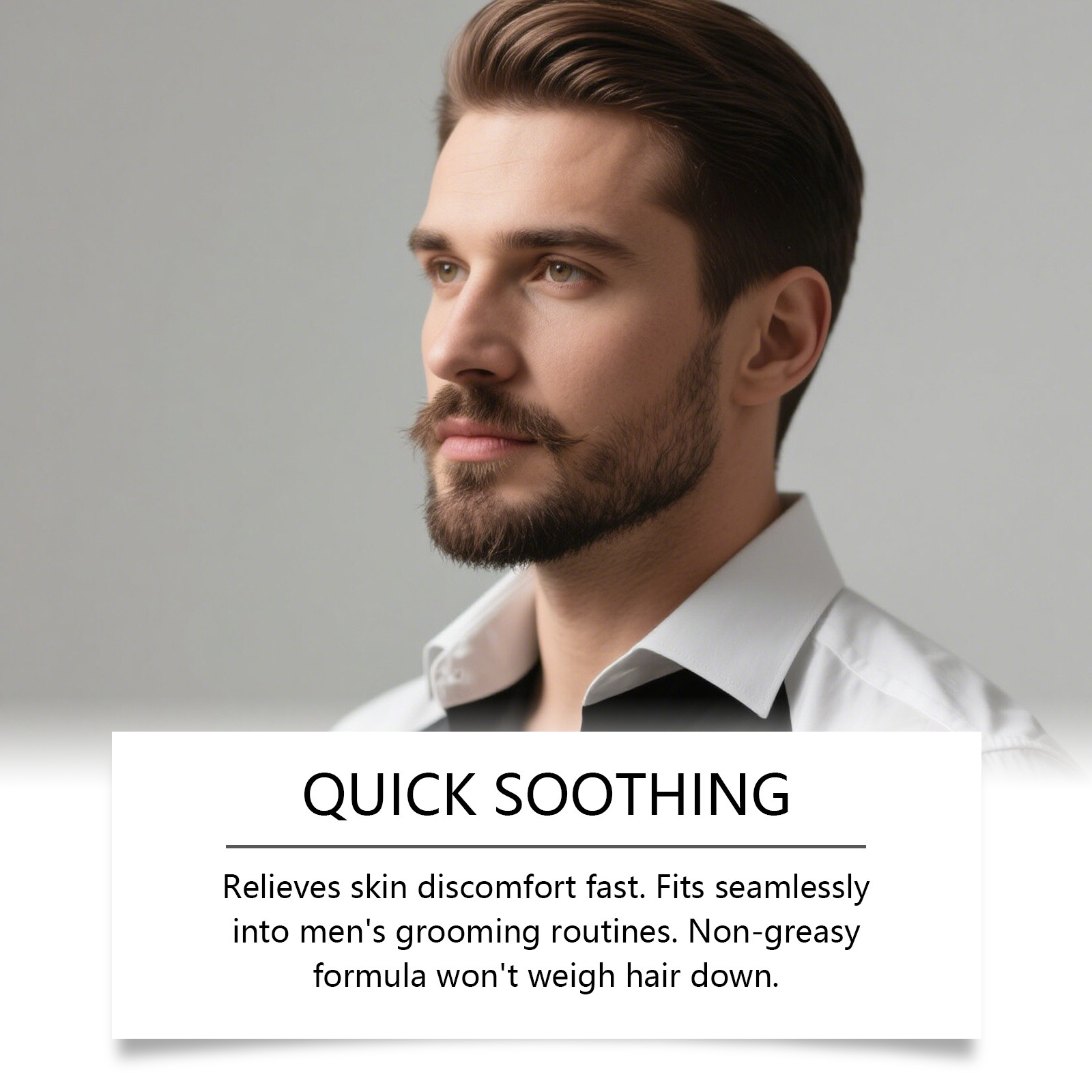 Scalp And Beard Care Cream Gentle Nourishing Softening For Smooth Beard And Hair Daily Conditioning Treatment
