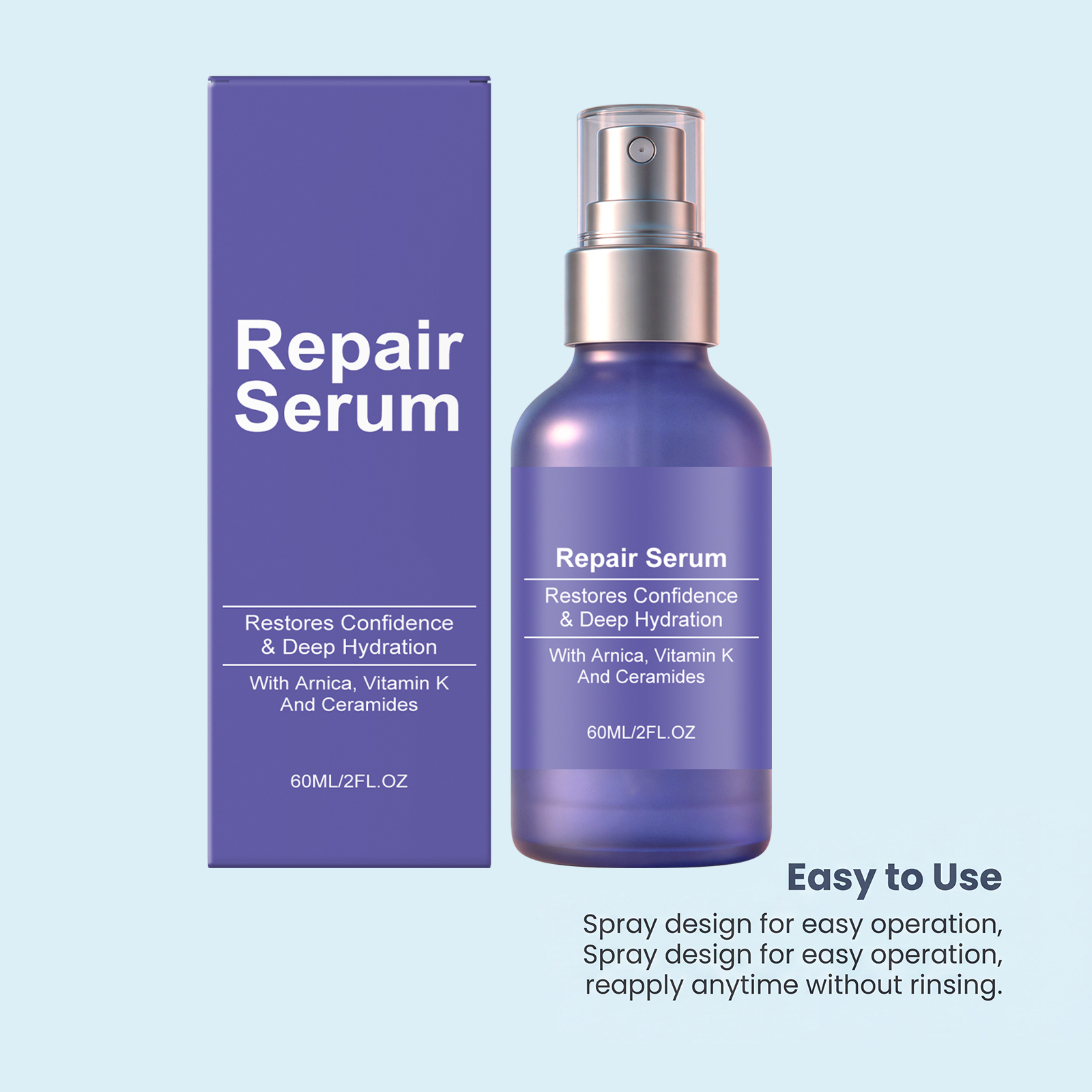 Facial Moisturizing Essence Fine Light Texture Non Sticky Fast Absorbing Keep Hydrated Plump Skin Care