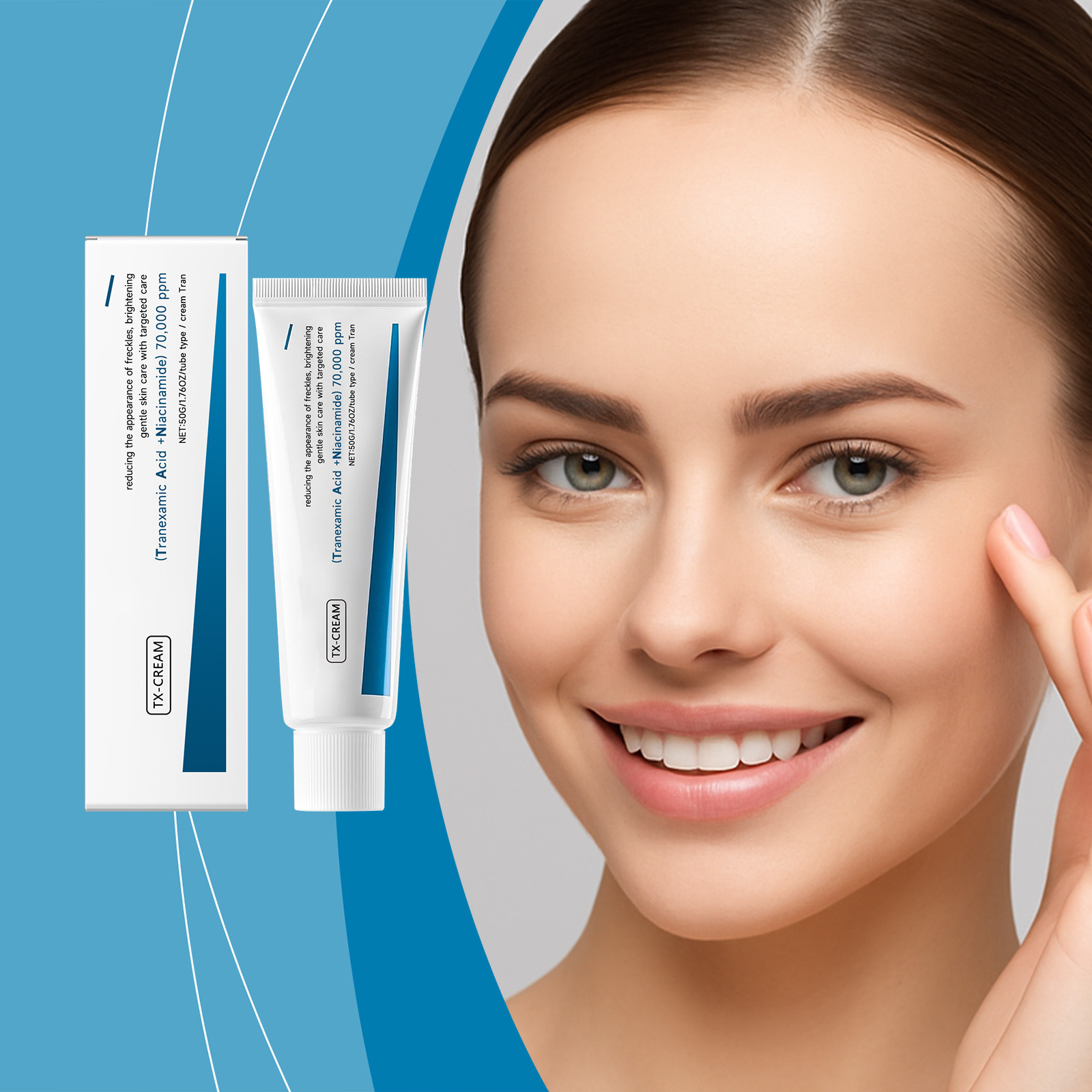 Facial Moisturizing Cream Mild Formula Smooth Delicate Fit All Skin Types Daily Face Care Lotion