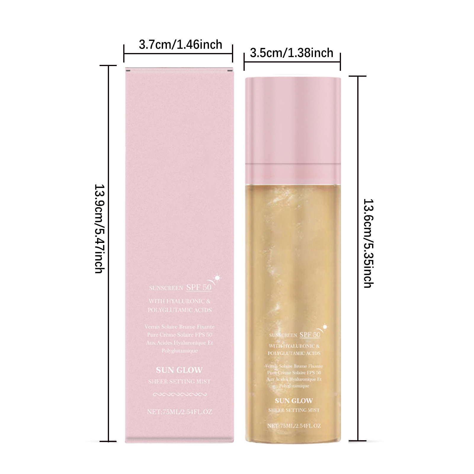Fixing Moisturizing Protection Spray Lightweight Oilcontrol Longlasting Matte Natural Mist Antismudge Facial Skin Daily Makeup Stabilizing