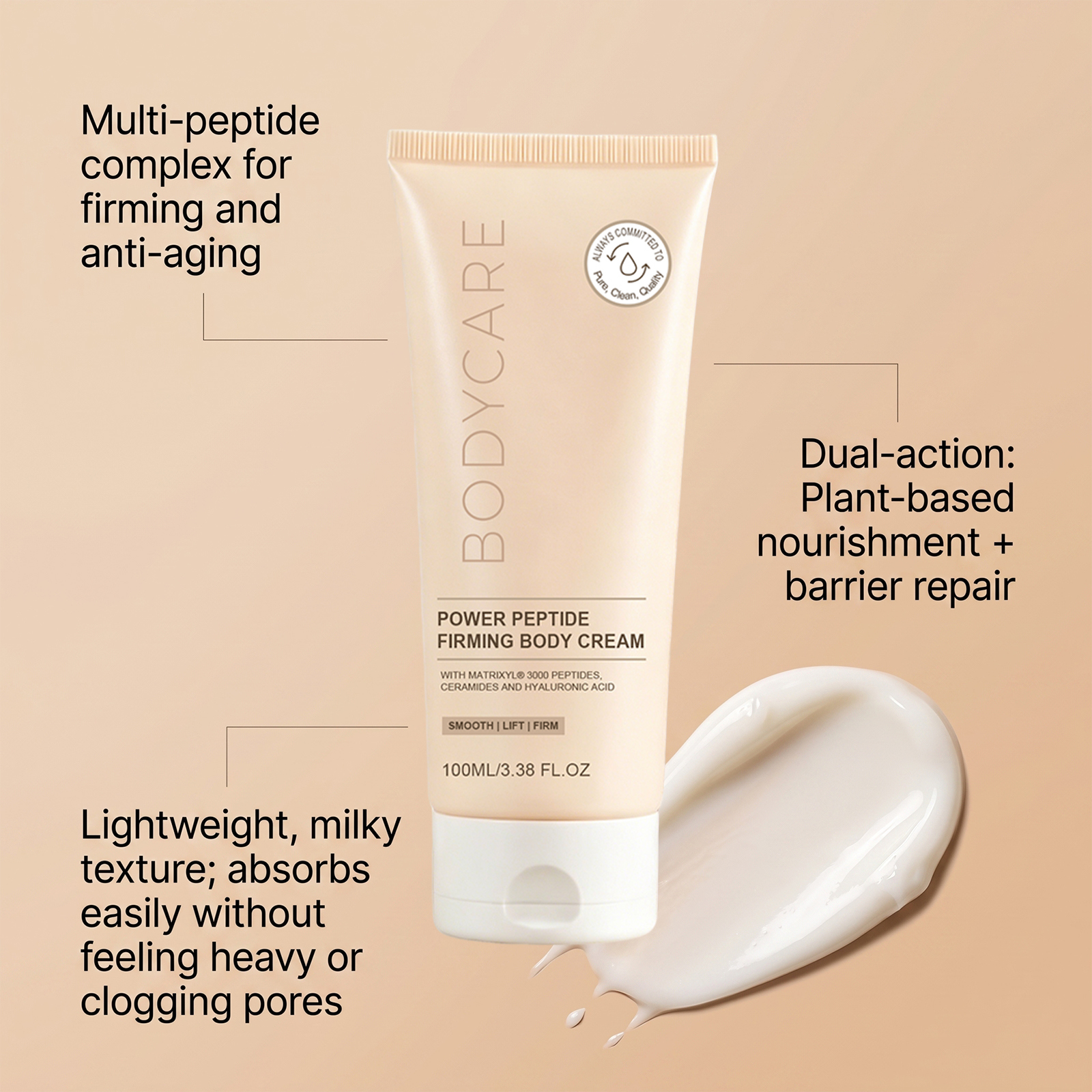 Skin Care Lotion Light Milky Texture Refreshing Non Greasy Gentle Spread Quick Absorb Elastic Smooth Skin