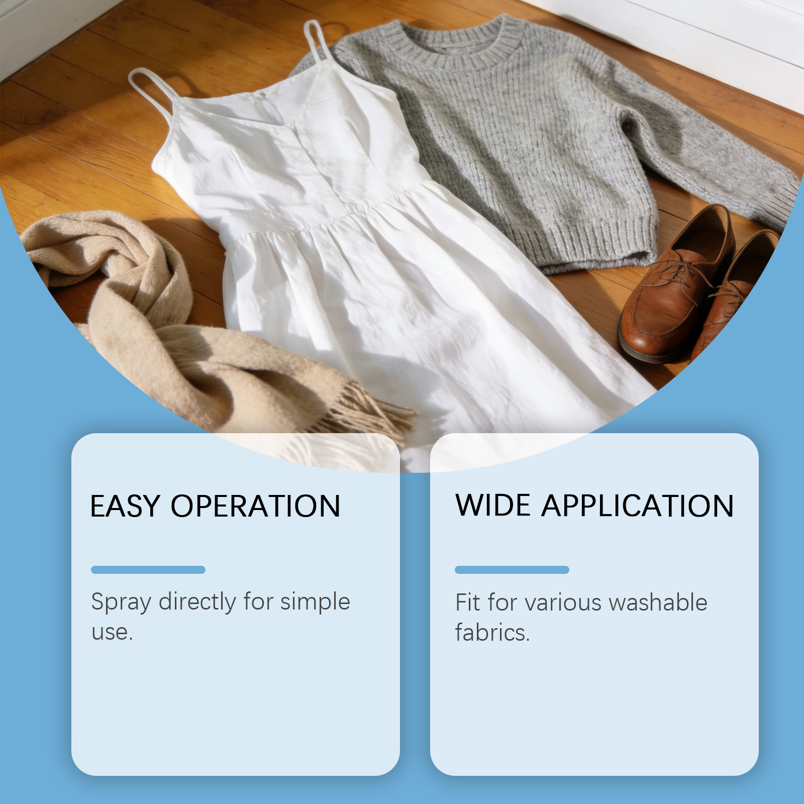 Fabric Stain Remover Daily Household Mild Gentle Clean Garment Refresh