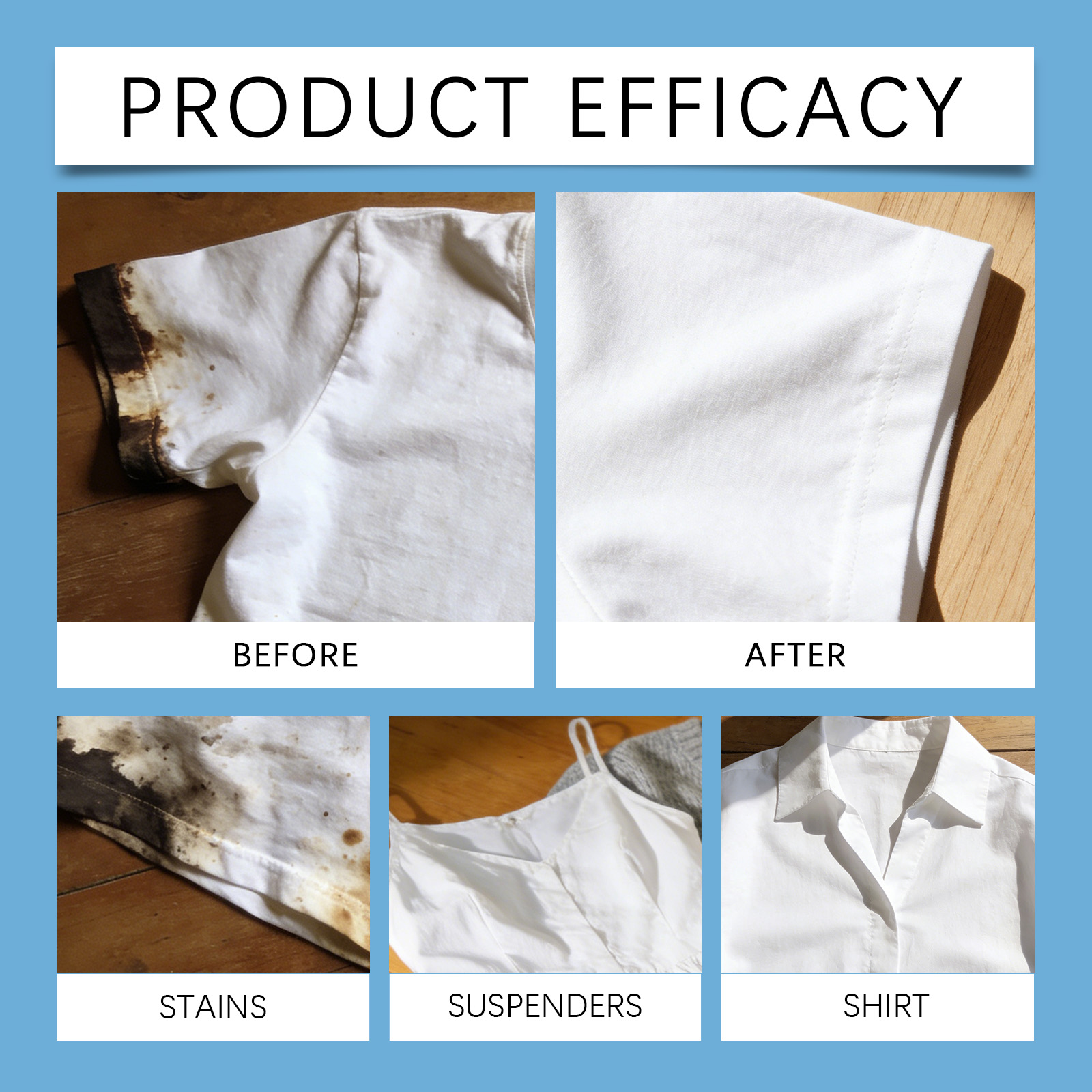 Fabric Stain Remover Daily Household Mild Gentle Clean Garment Refresh