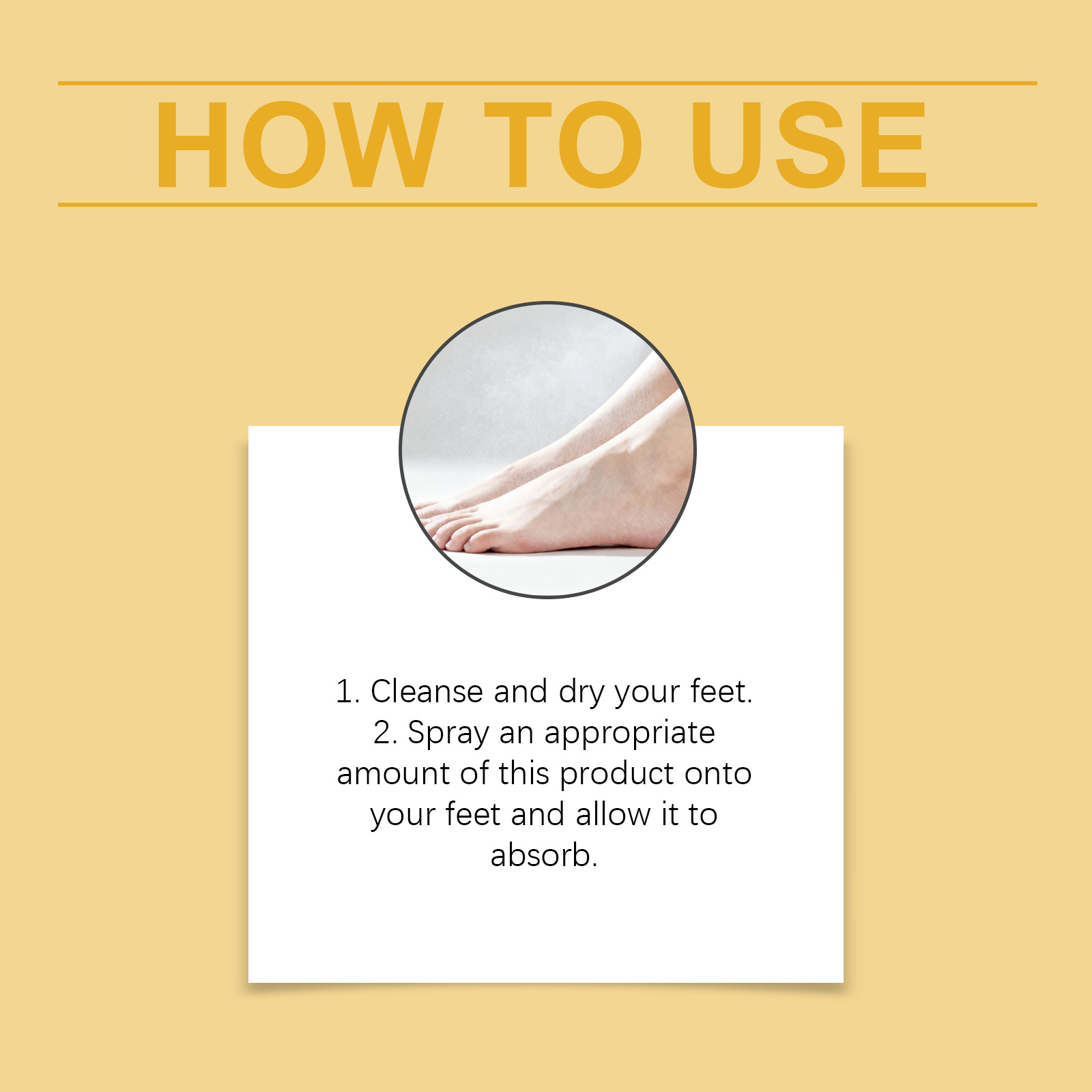 Refreshing Foot Spray Mild Moisturizing Comfortable Skin Fresh Non Sticky Convenient Spray Daily Foot Care Product