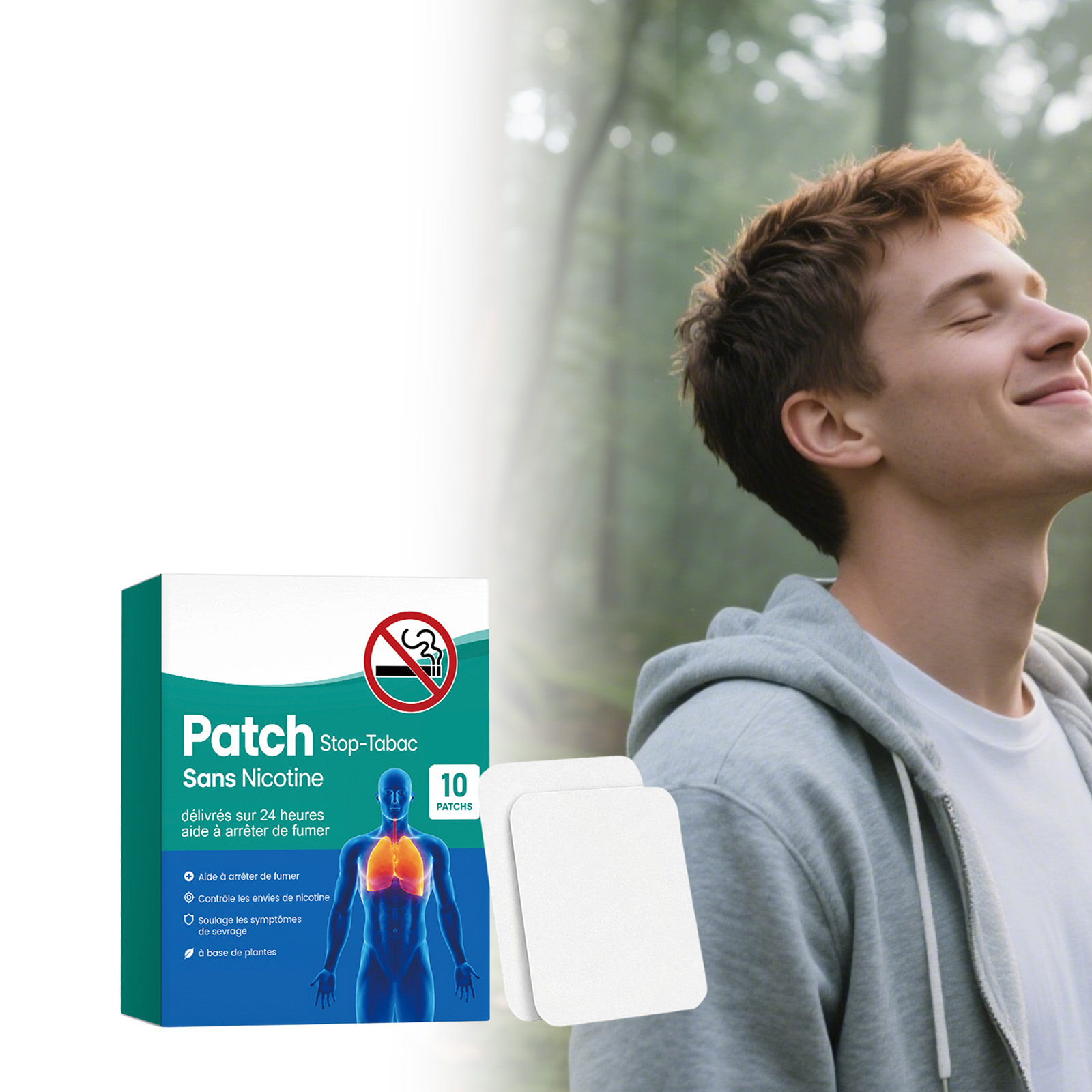 Body Care Patch Mild Ingredients Gentle Refreshing Skin Friendly Natural Soft Daily Use Sticker
