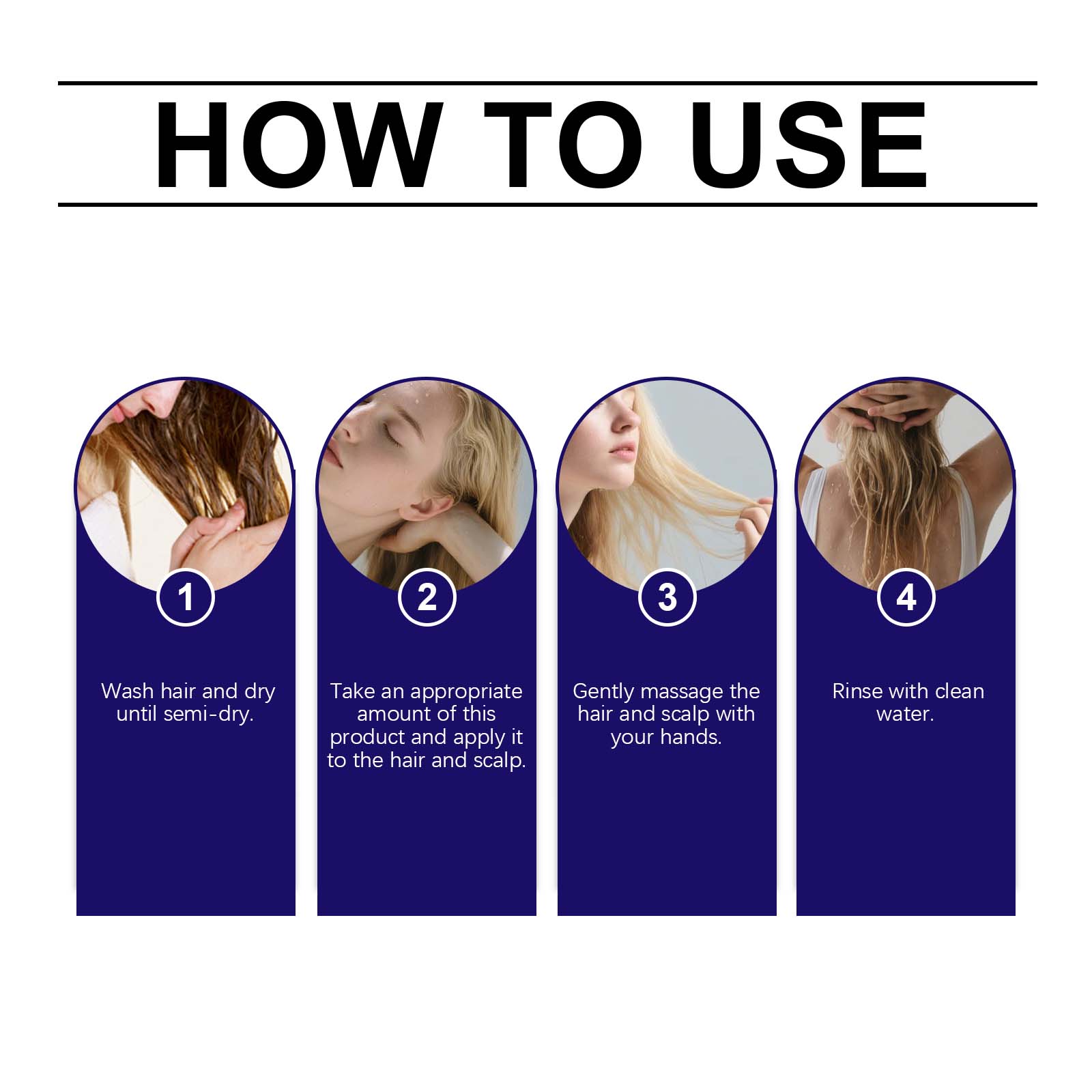 Daily Hair Care Lotion With Mild Ingredients Nourish Scalp Soften Hair Boost Shine