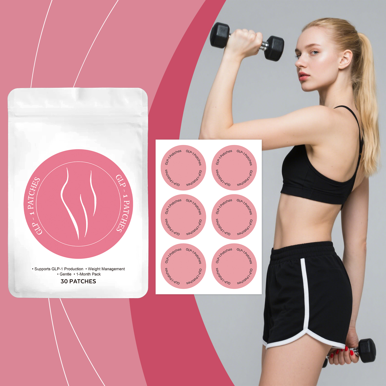 Body Care Patch Gentle Material Comfortable Convenient Slim Figure Shaping Body Skin Daily Nursing