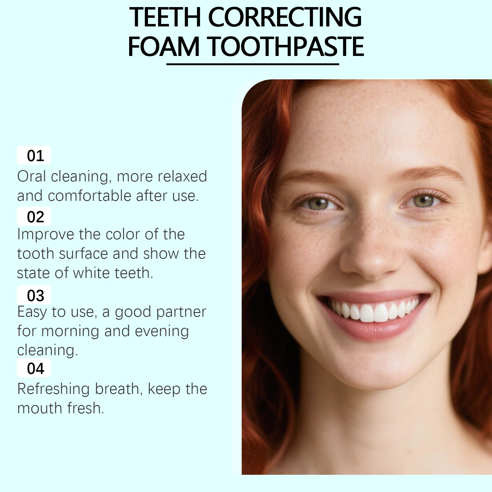 Toothpaste Mousse Mild Dense Foam Protect Clean Oral Teeth Fresh Comfortable Cleaning Care Paste