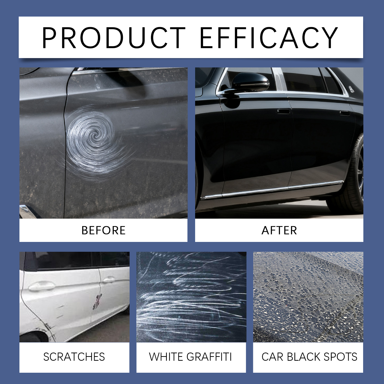 Car Coating Agent Mild Cleansing Automobile Paint Surface Body Gloss Renovation Waterproof External Care Coating Agent