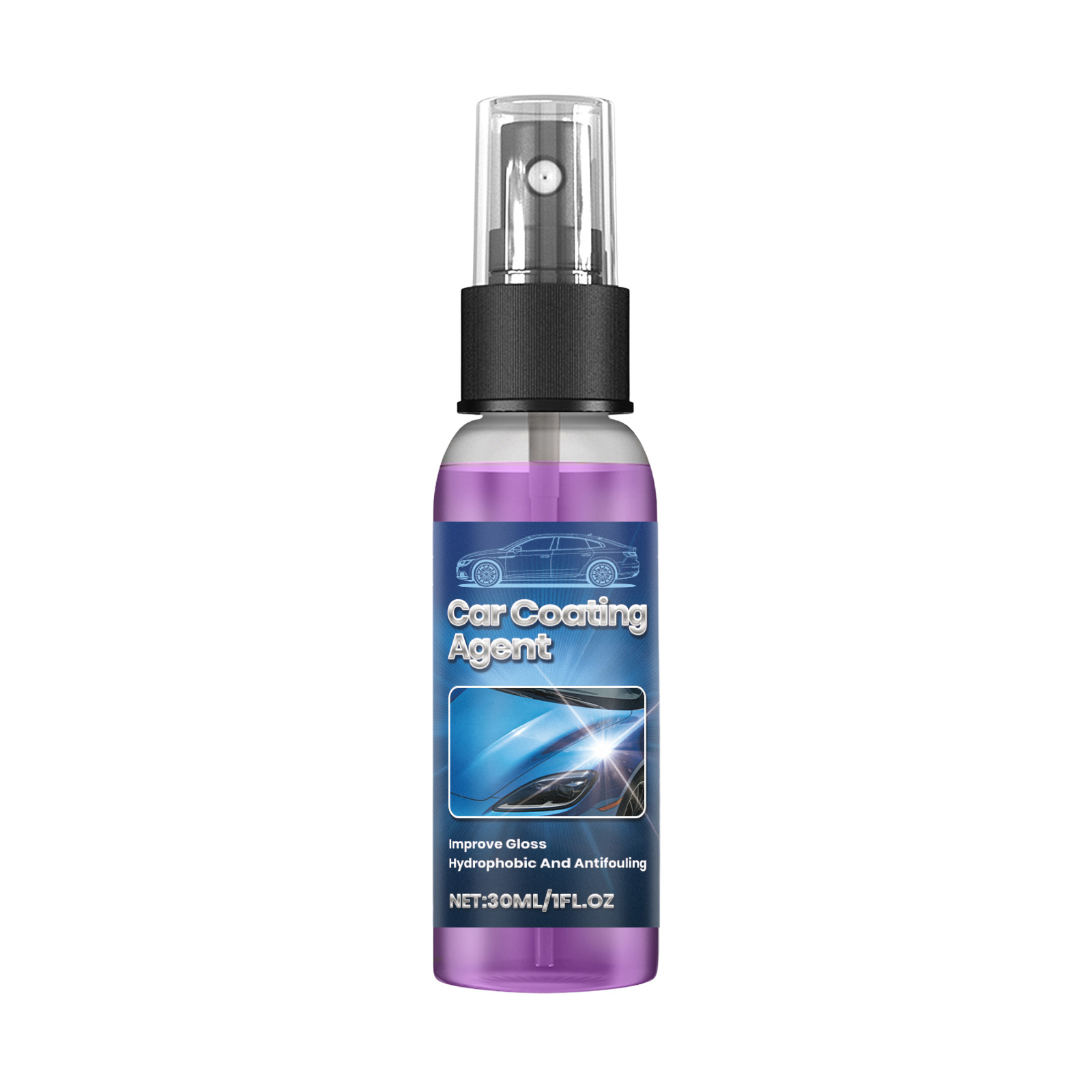 Car Coating Agent Mild Cleansing Automobile Paint Surface Body Gloss Renovation Waterproof External Care Coating Agent