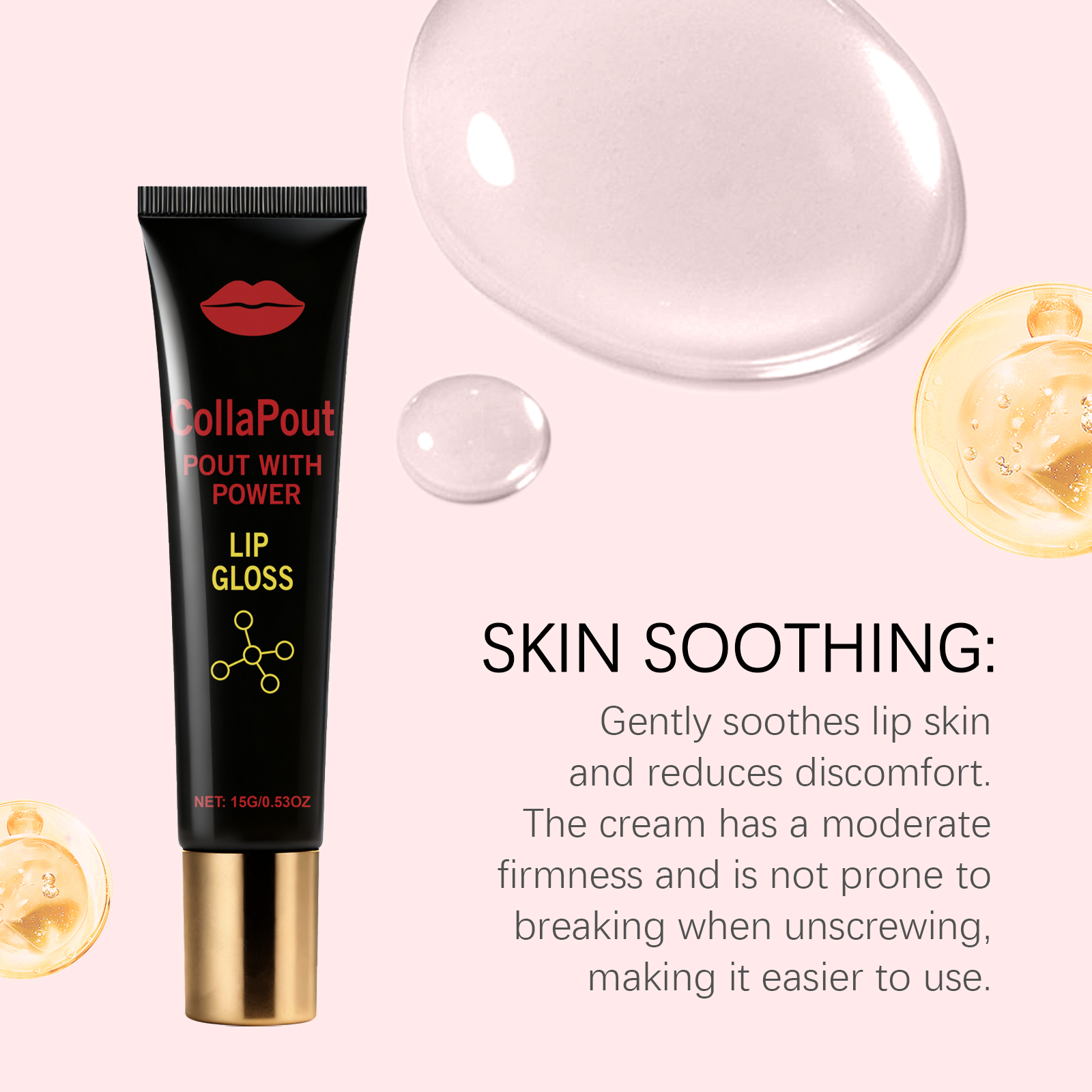 Lip Moisturizing Nourishing Essence Gentle Care Soft Lip Skin Hydrated Delicate Smooth Non Sticky Lip Care