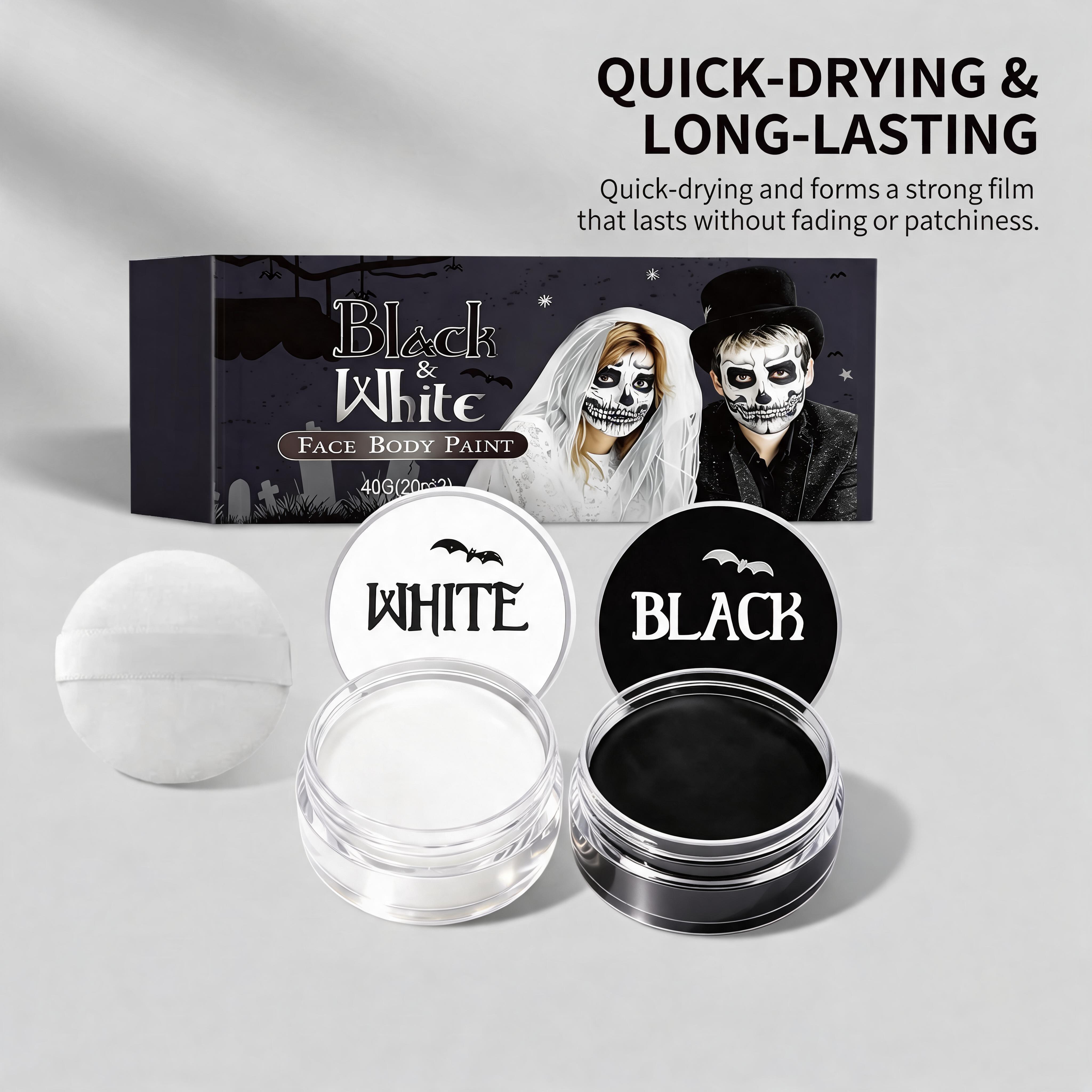 Halloween Vampire Clown Makeup Paint Pigment Creative Styling Holiday Party Stage Performance Cosmetic Tool