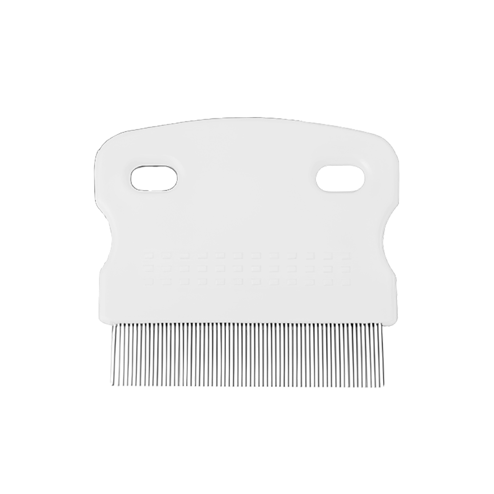 (Green) Pet Short Needle Lice Comb Dogs Cats Dense Tooth Flea Comb Stainless Steel Skin Friendly Floating Hair Cleaning Care