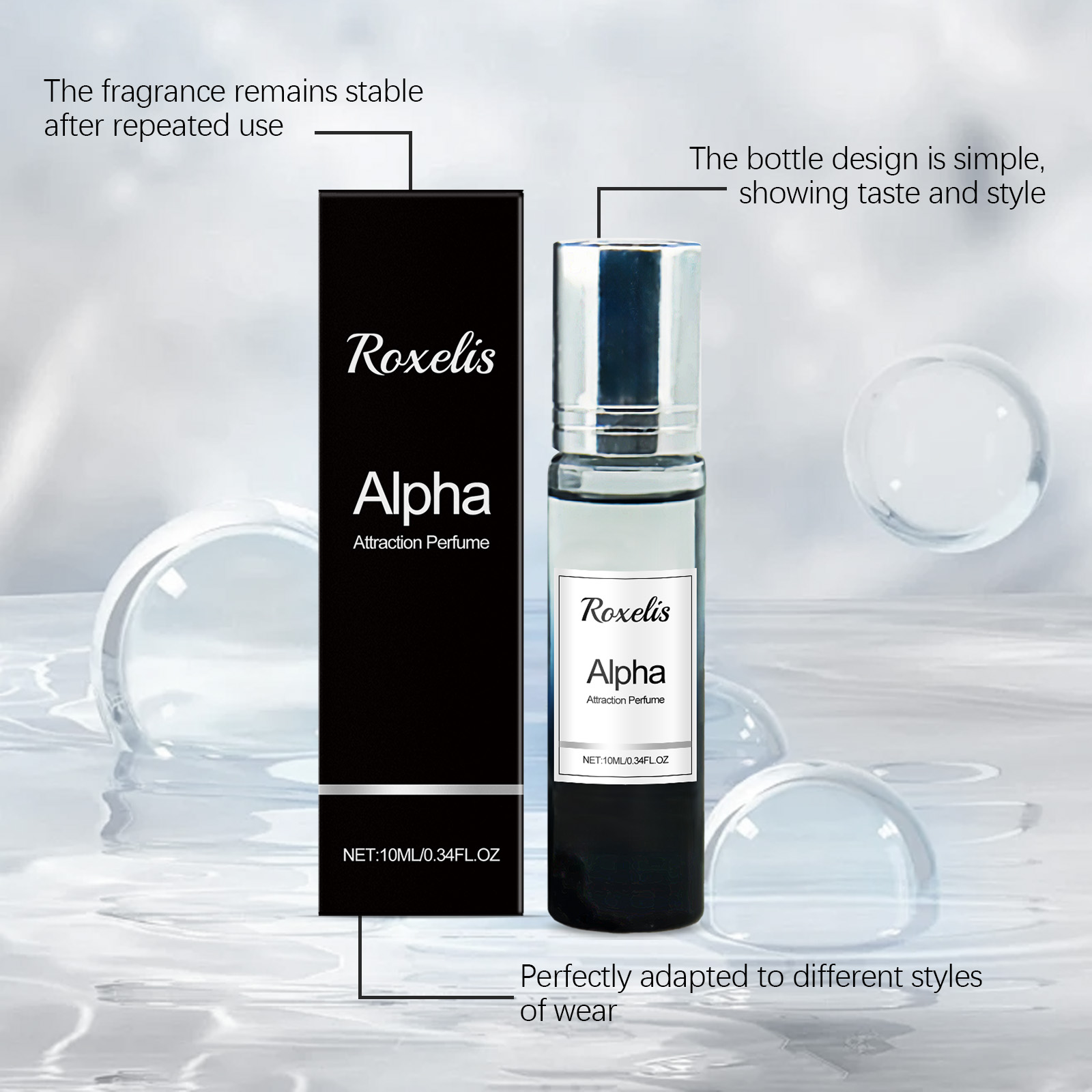 Men Pheromone Perfume Men Charm Atmosphere Portable Perfume Long Lasting Light Fragrance Confident Romantic Scent