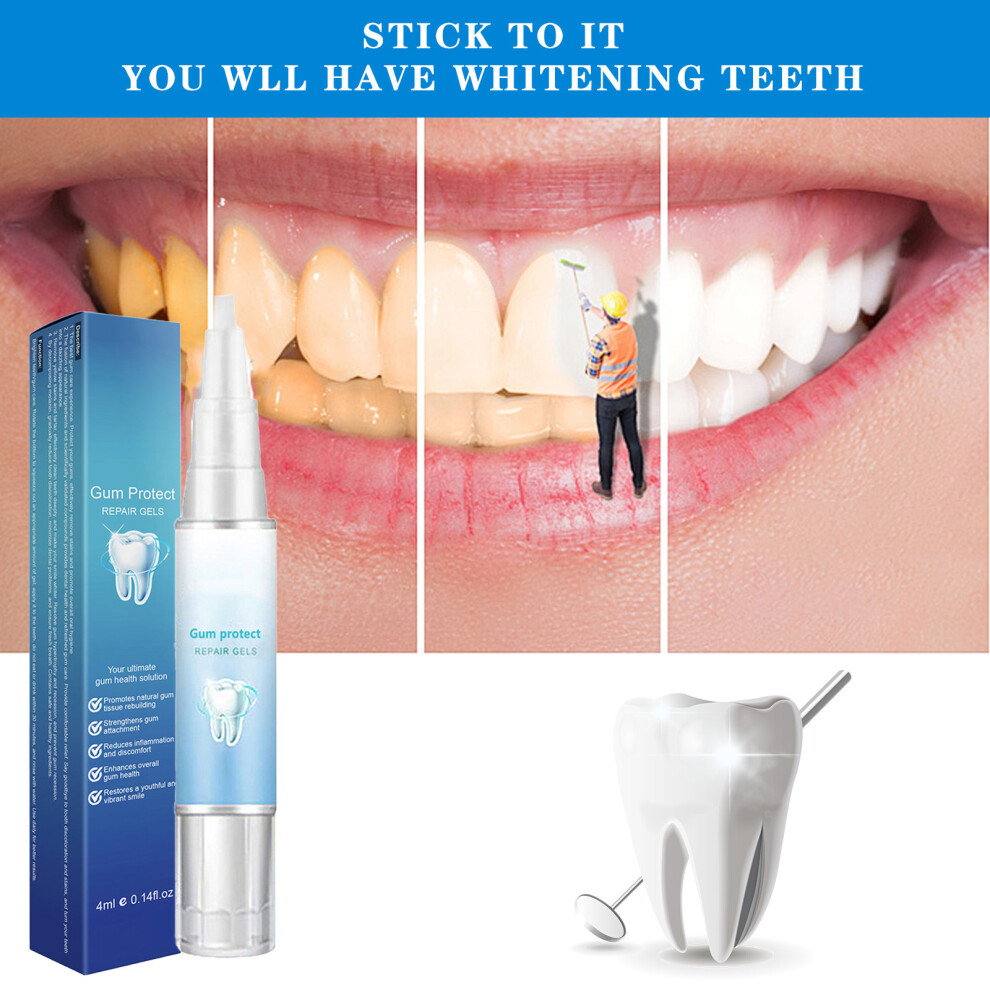 Gum Repair Care Gel Strengthen Gums Reduce Recession Freshen Breath