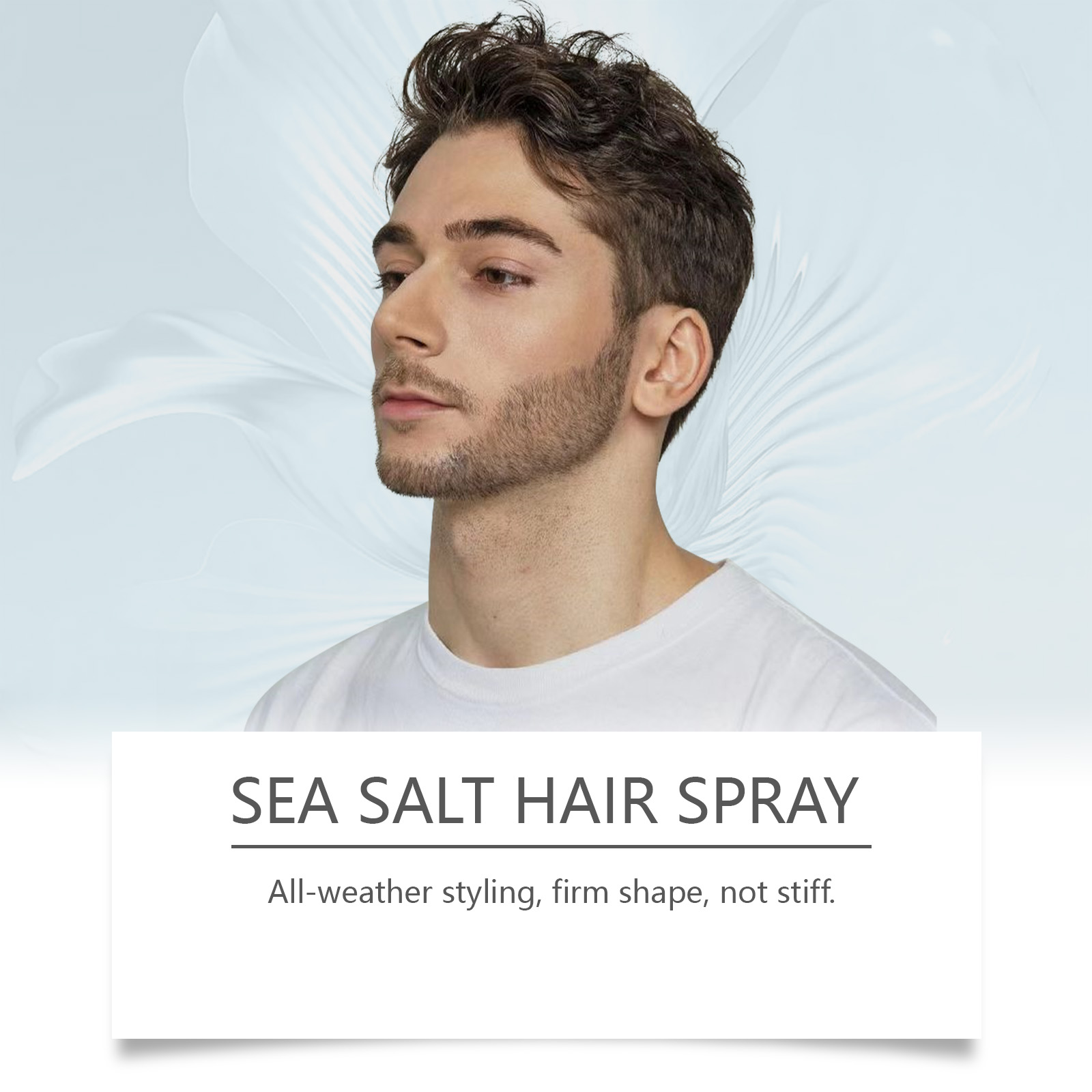 Sea Salt Volumizing Hair Spray Texture And Hold For Fine Flat Hair Daily Styling Natural Beach Waves